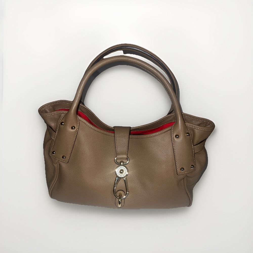 Dooney & Bourke Bag Beige Corporate Office Everyday Elegance Quiet Luxury - Picture 15 of 15